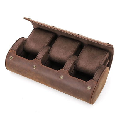 Classic Leather Watch Organizer